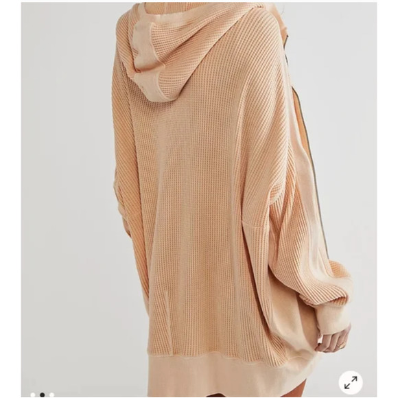 Free People One Ash Hoodie Jacket Medium NEW - Picture 2 of 5